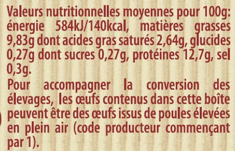 Baby Coque 10 gros œufs de Savoie packshot