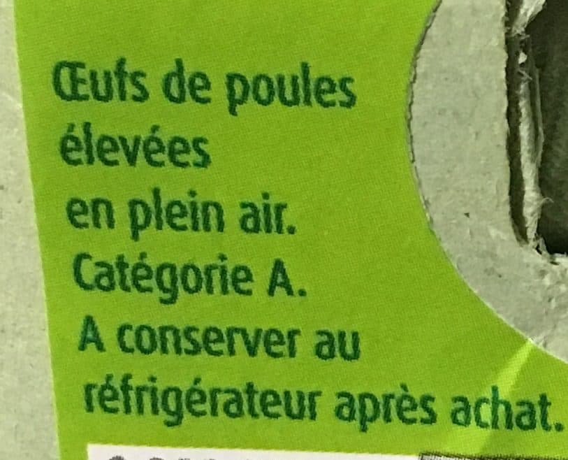 L'oeuf de nos villages Nos oeufs de Plein air packshot