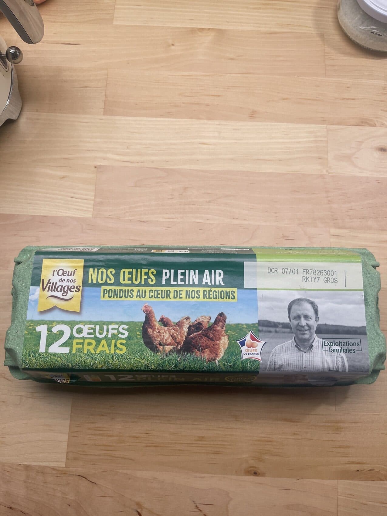 L'oeuf De Nos Villages Nos Œufs Plein Air packshot