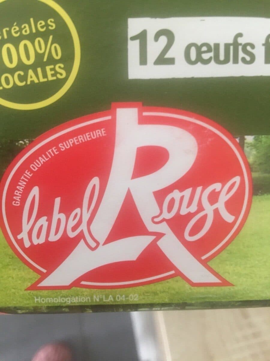 l'Oeuf de nos Villages 12 oeufs frais packshot