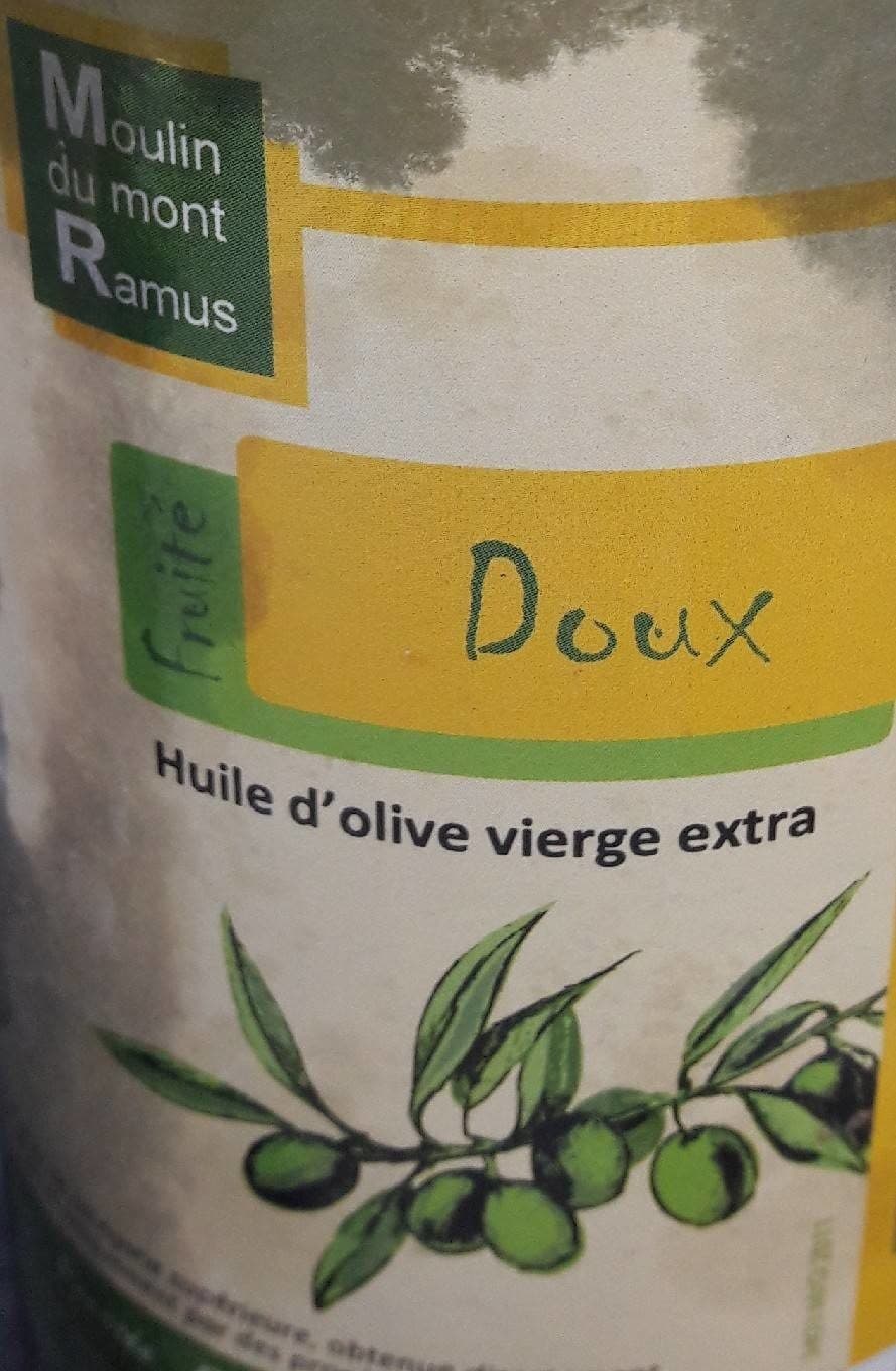 Moulin Du Mont Ramus Huile d'Olive vierge extra packshot