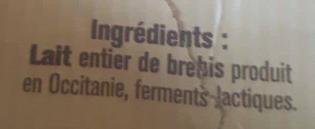 Fromagerie Marty Yaourts au lait entier de brebis packshot