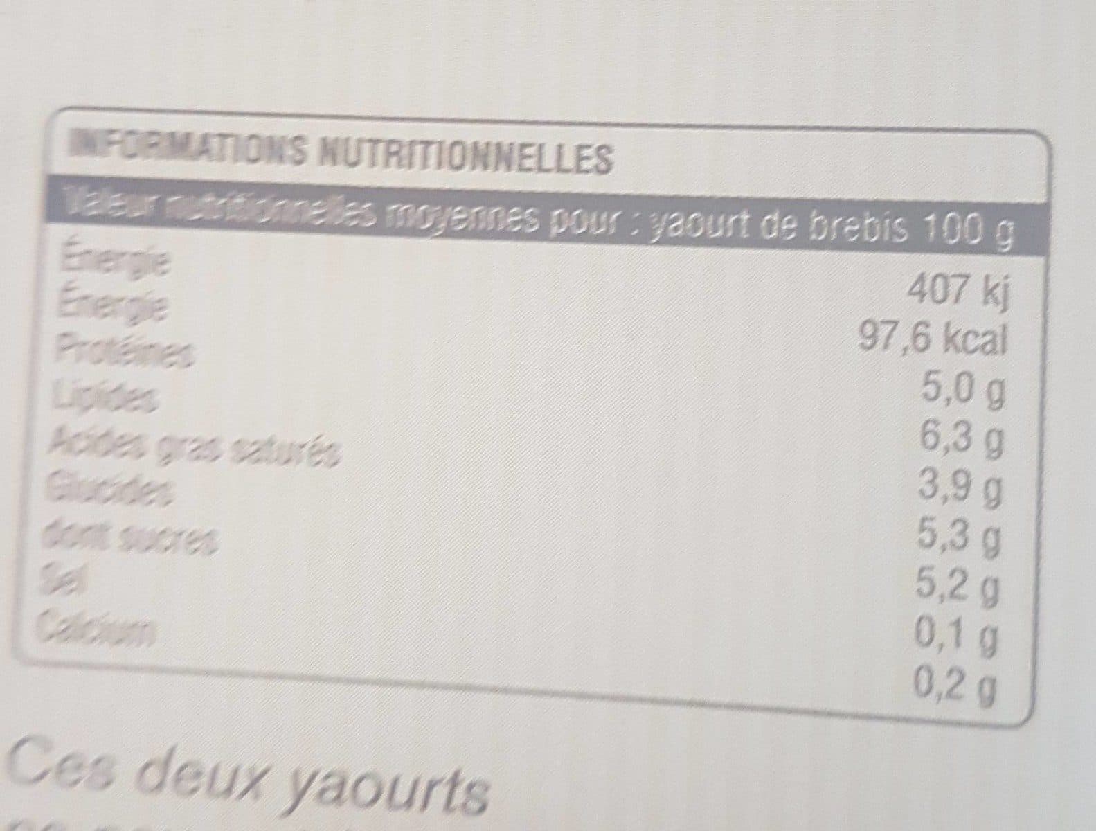 Fromagerie Marty Yaourts au lait entier de brebis packshot