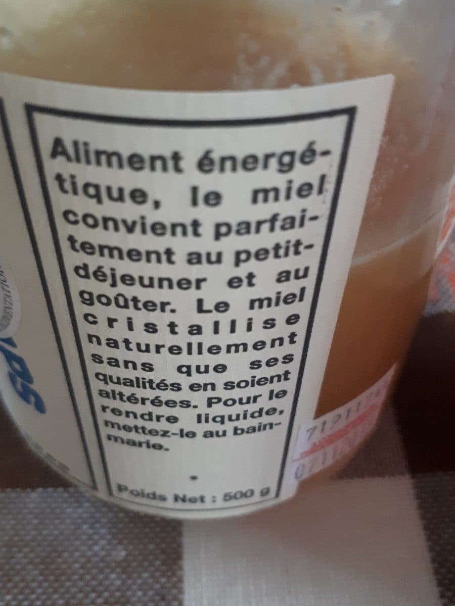 Open Food Facts Miel de France packshot