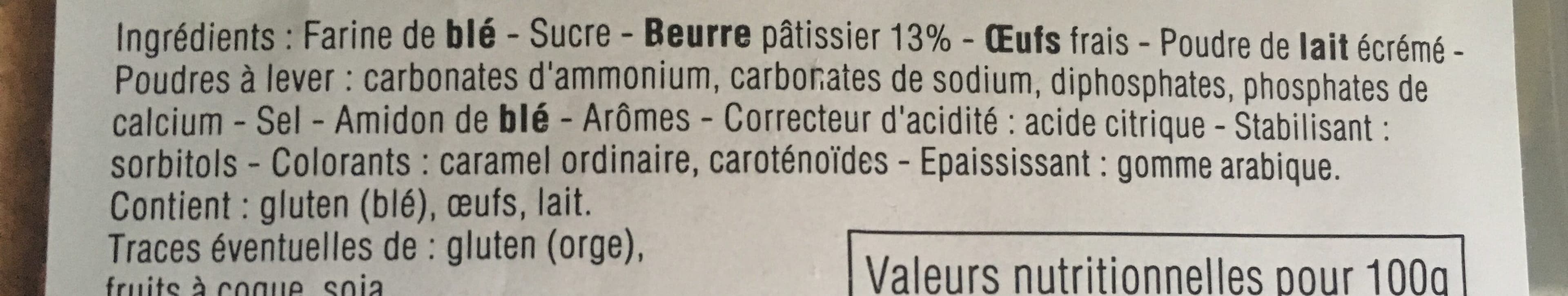 Les Renardises Petits beurre de bretagne packshot