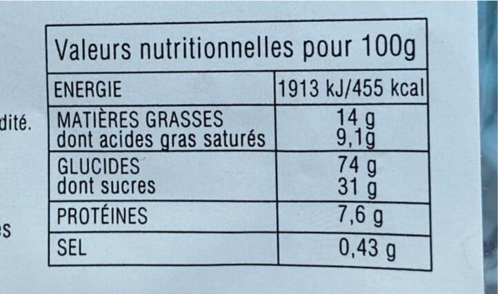 Les Renardises Petits beurre de bretagne packshot