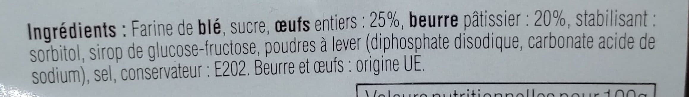 Les renardises étoile Pur Beurre 8 Pièces packshot