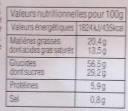 Les Renardises Étoiles Pur Beurre Marbrées packshot