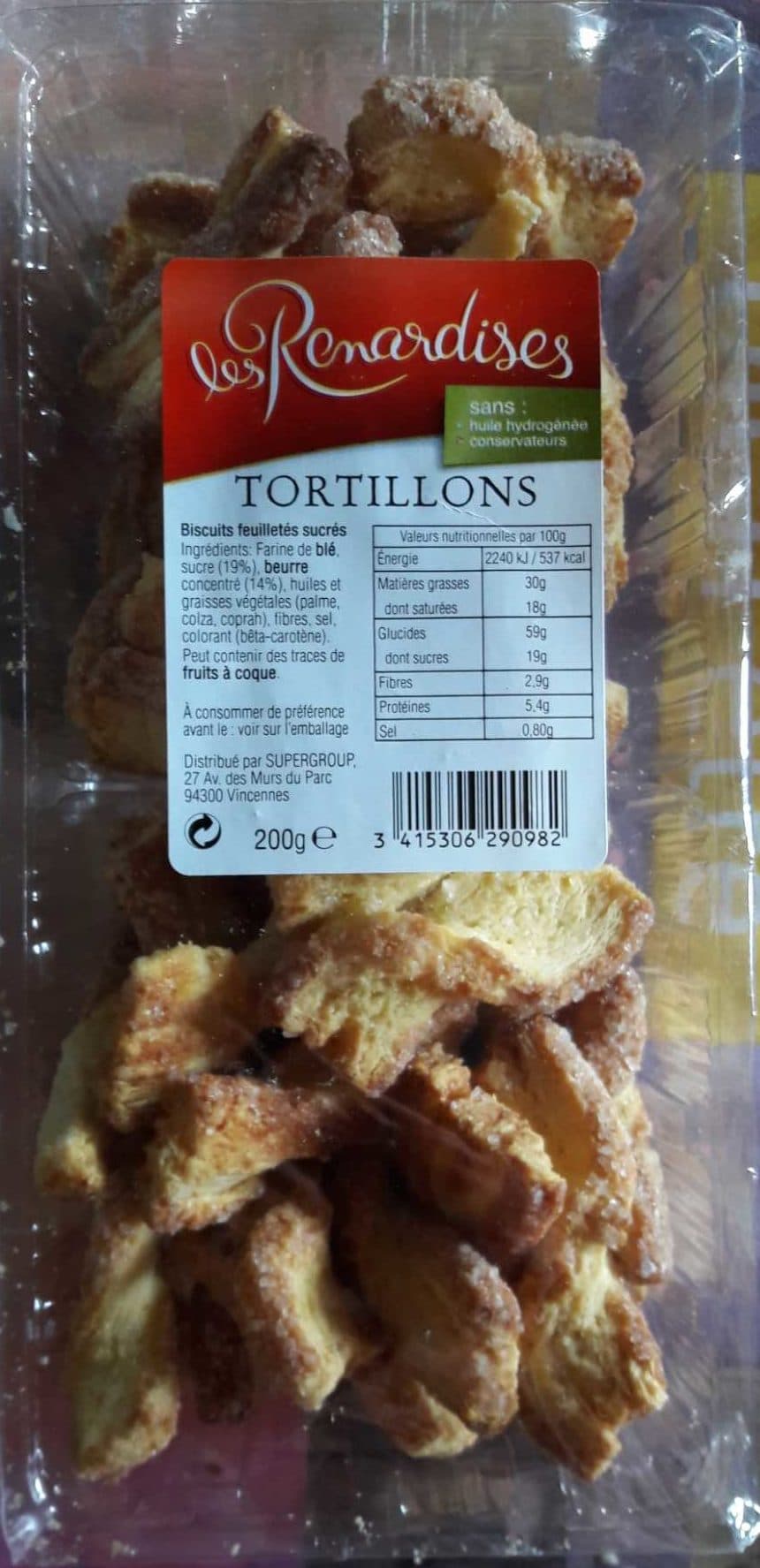 Les Renardises Tortillons packshot