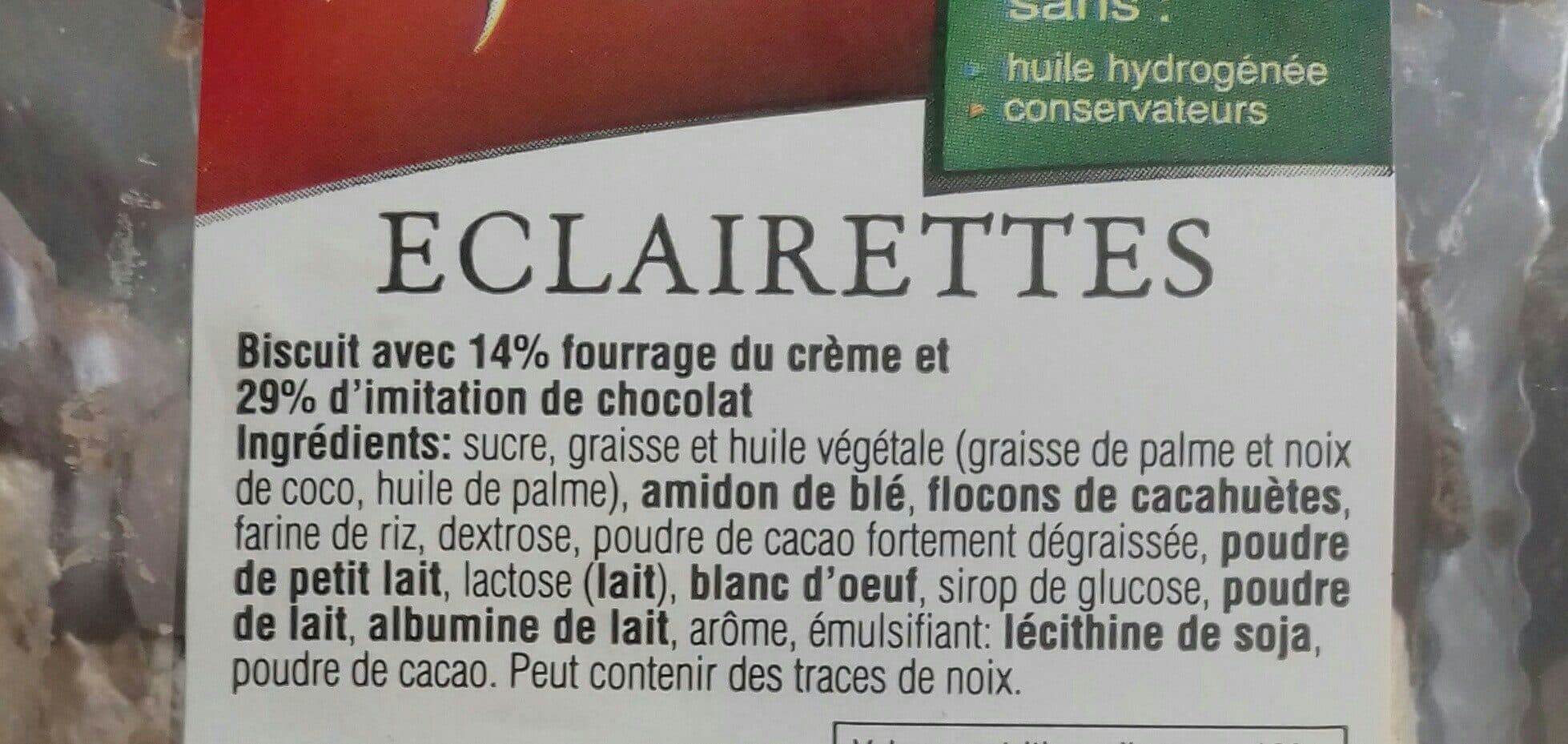 Les Renardises Eclairettes packshot