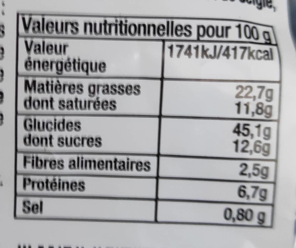 Les renardises Pains au chocolat packshot