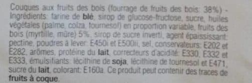Les Renardises Coques aux fruits des bois packshot