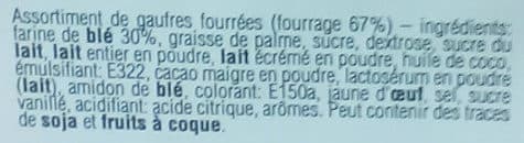 Les Renardises Gaufrettes Assorties packshot