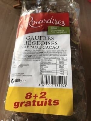 Les Renardises Gaufres packshot