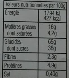 Les Renardises Gaufres Fourrées Goût Vanille packshot