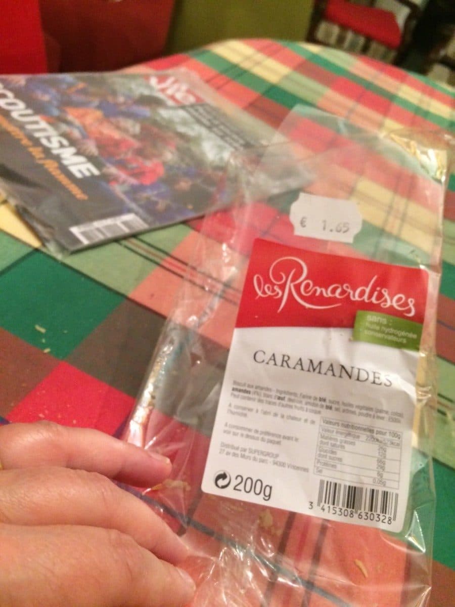 Open Food Facts Caramandes 200G LS Renardises packshot