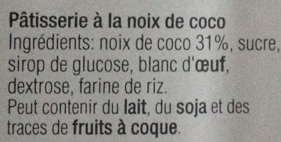 LES RONARDISES Rochers de noix de coco packshot
