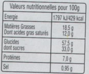 Les Renardises Madeleines Longues Marbrées packshot