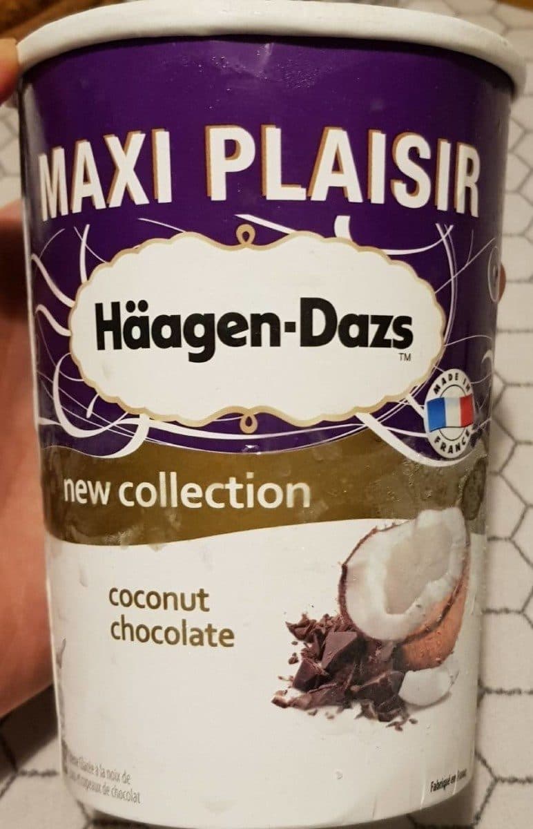 Häagen-Dazs Coconut chocolate packshot