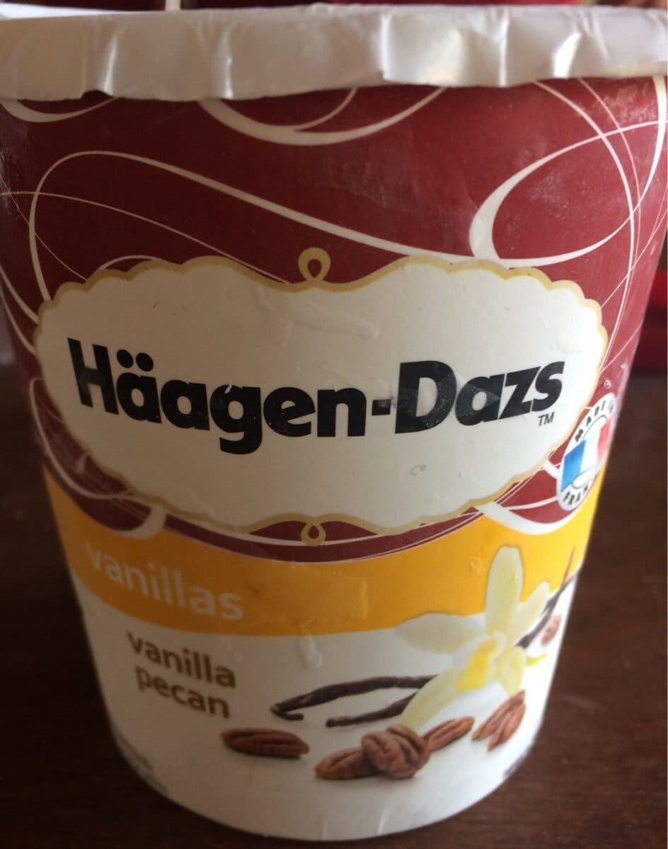 Häagen-Dazs Crème glacée Vanille Pécan packshot