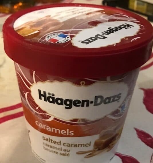 Häagen-Dazs Caramels packshot