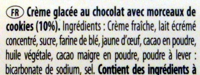 Häagen-Dazs Crème glacée Chocolate & cookies packshot