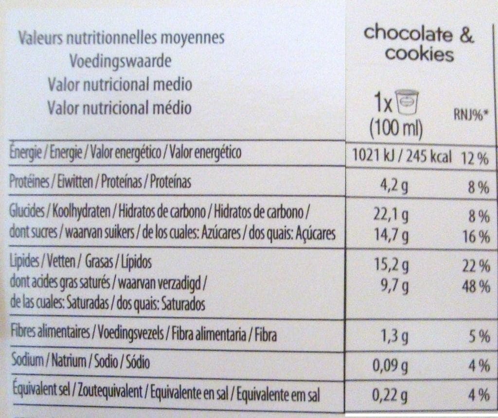 Häagen-Dazs Crème glacée Chocolate & cookies packshot