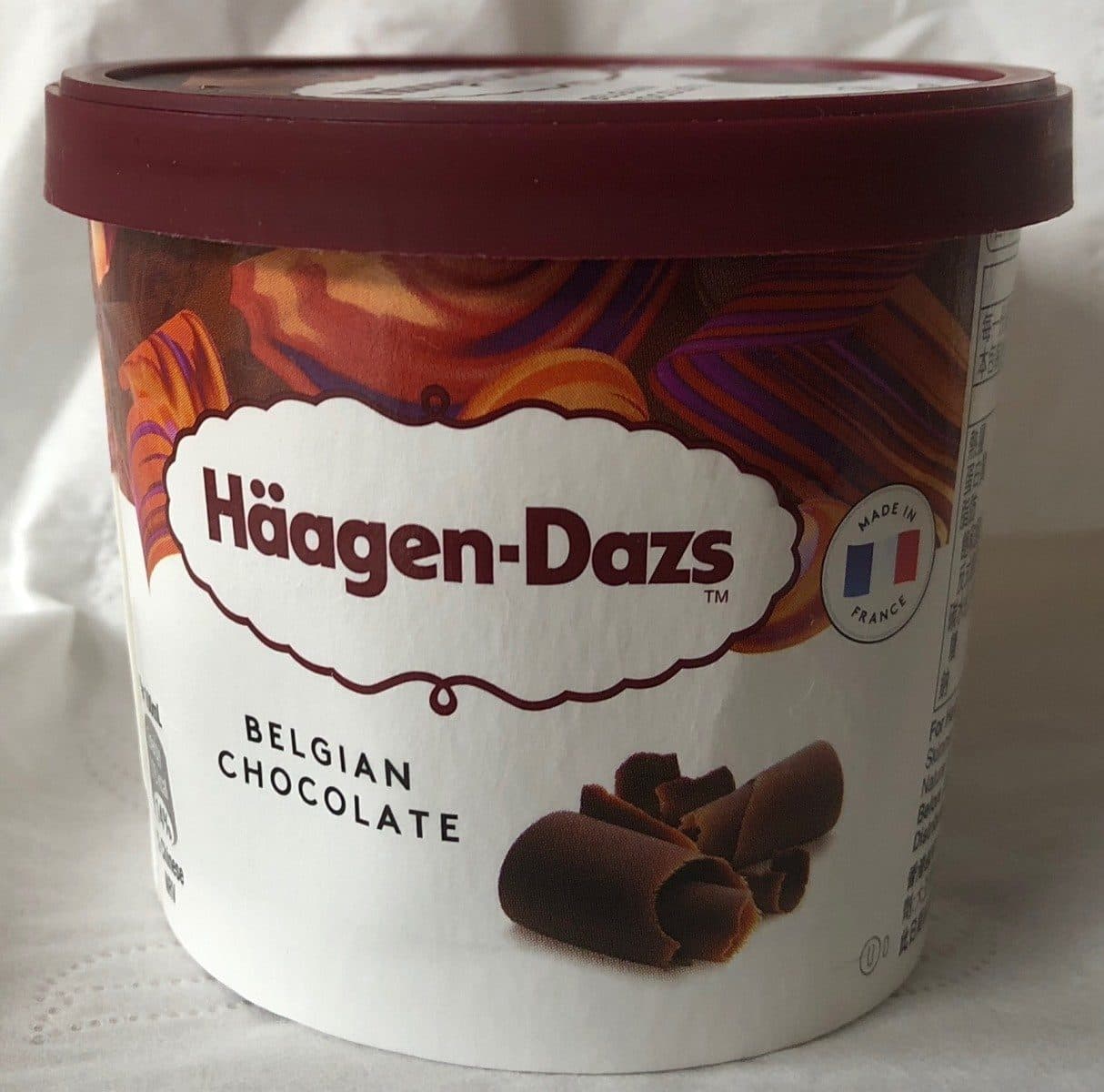 Häagen-Dazs Belgian Chocolate Crème Glacée packshot