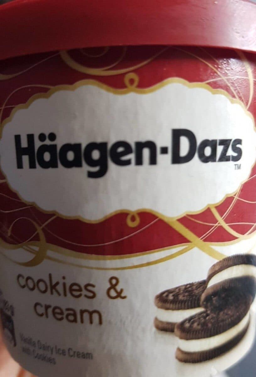 Häagen-Dazs häagen-dazs cookies and cream packshot