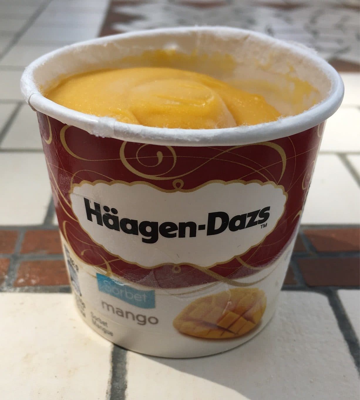 Häagen-Dazs Sorbet mangue packshot
