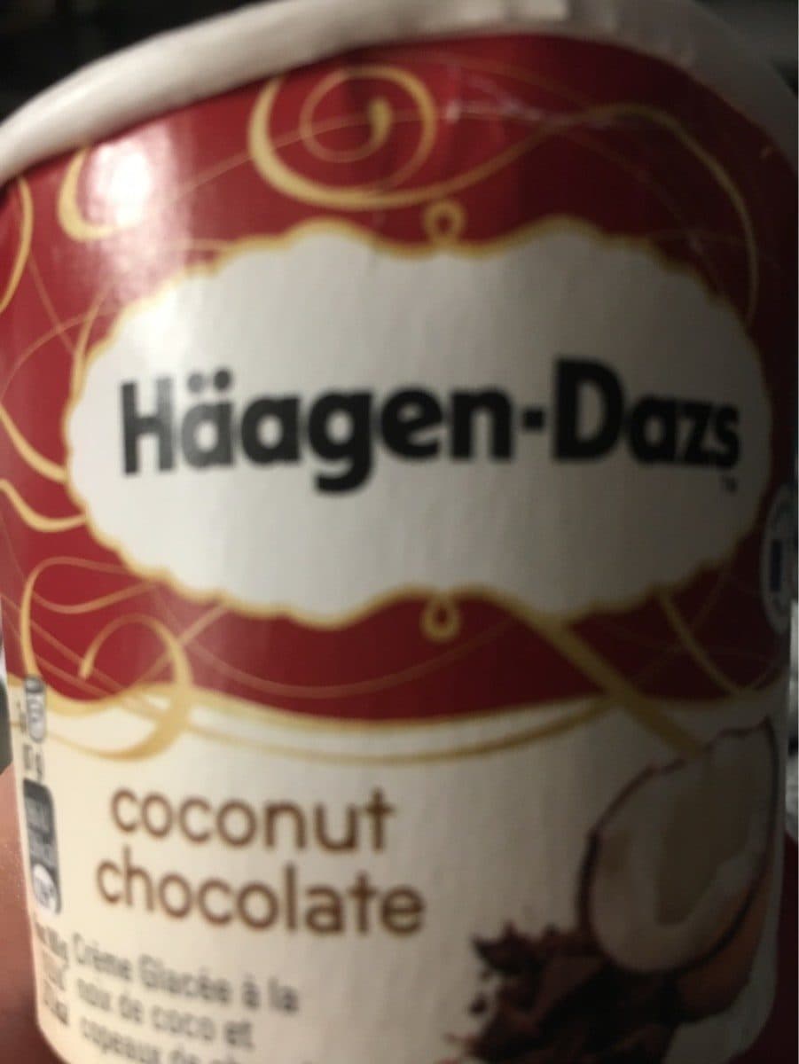 Häagen-Dazs Coconut chocolate packshot
