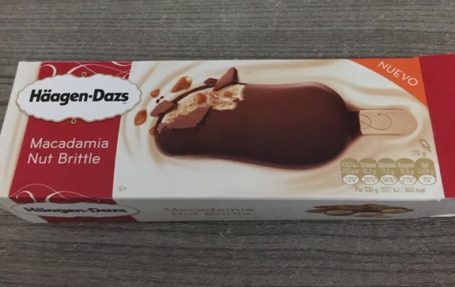 Häagen-Dazs Bombó De Vainilla i Macadàmia packshot