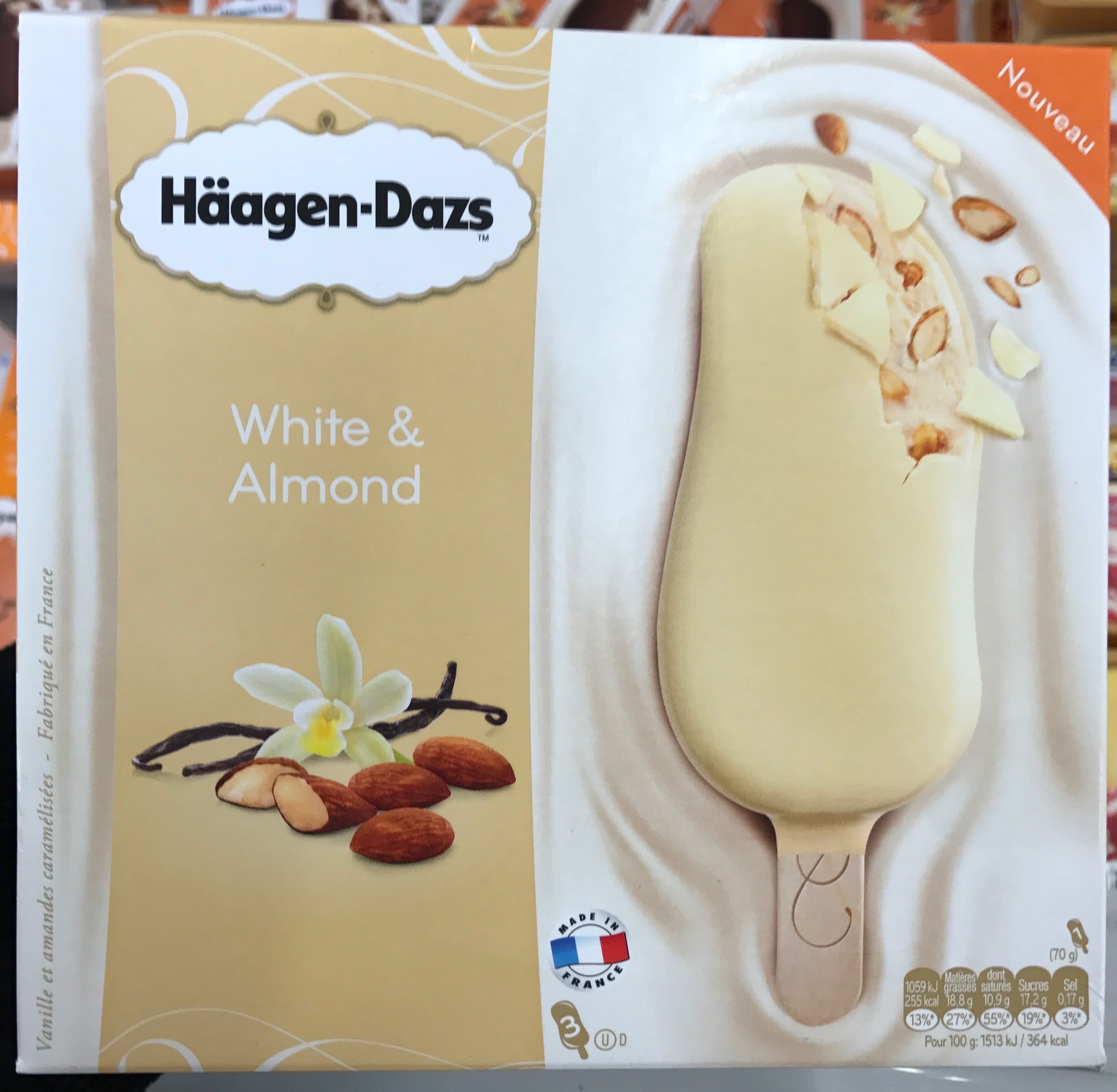 Häagen-Dazs White & Almond packshot