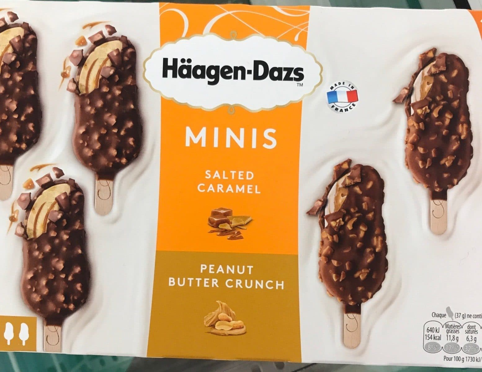 Häagen-Dazs Minis salted caramel packshot