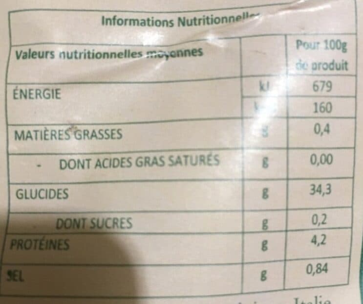 Gnocchi Gnocchi pommes de terre packshot