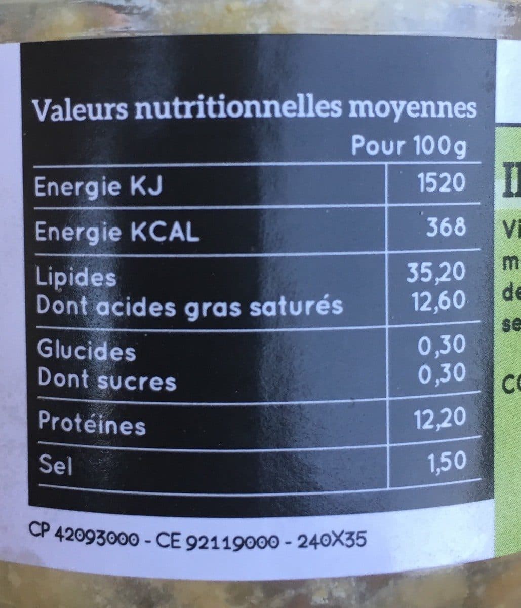 Open Food Facts Veritable pâté de canard à l'ancienne packshot