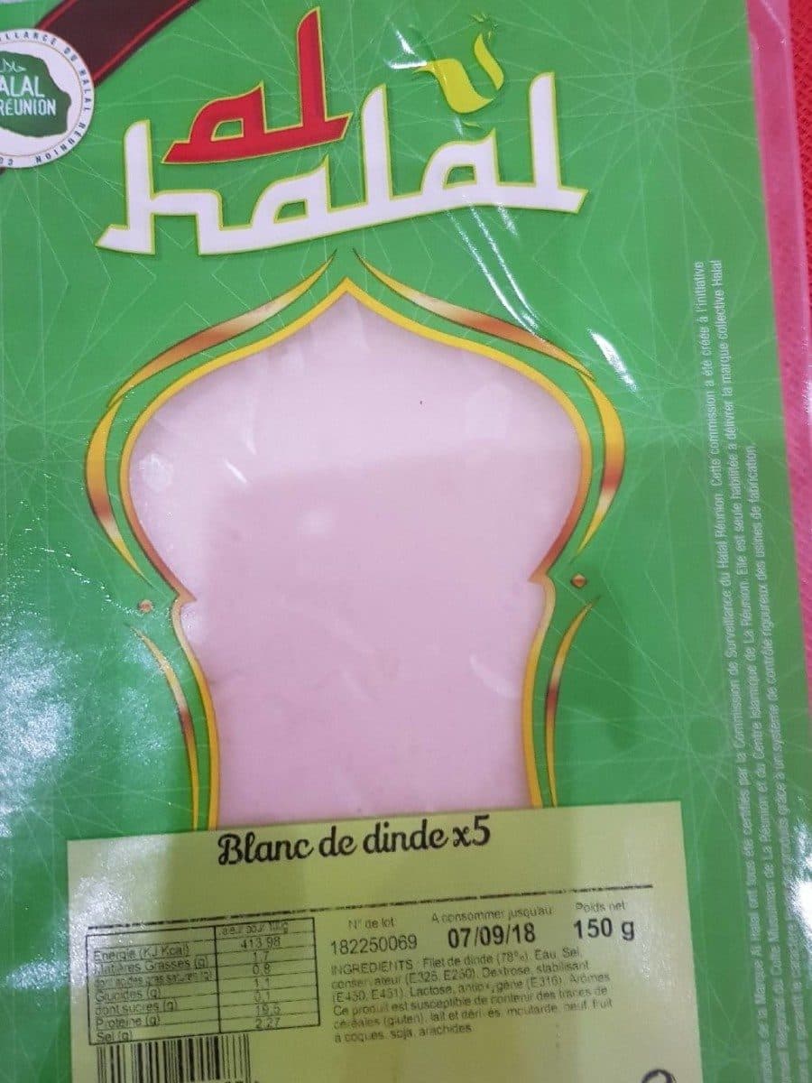 Open Food Facts Blanc de dinde packshot