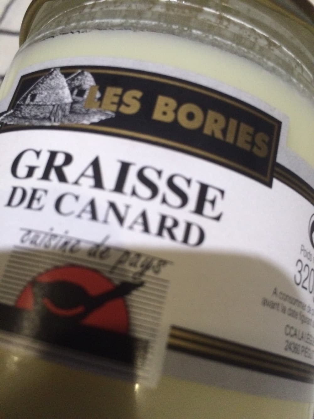 Les Bories Graisse de canard packshot