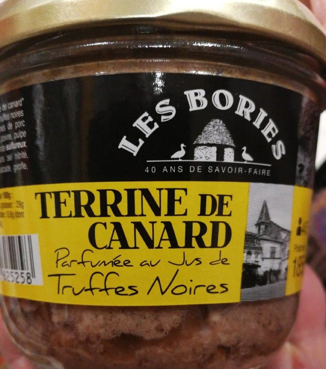 Les Bories Terrine de canard packshot