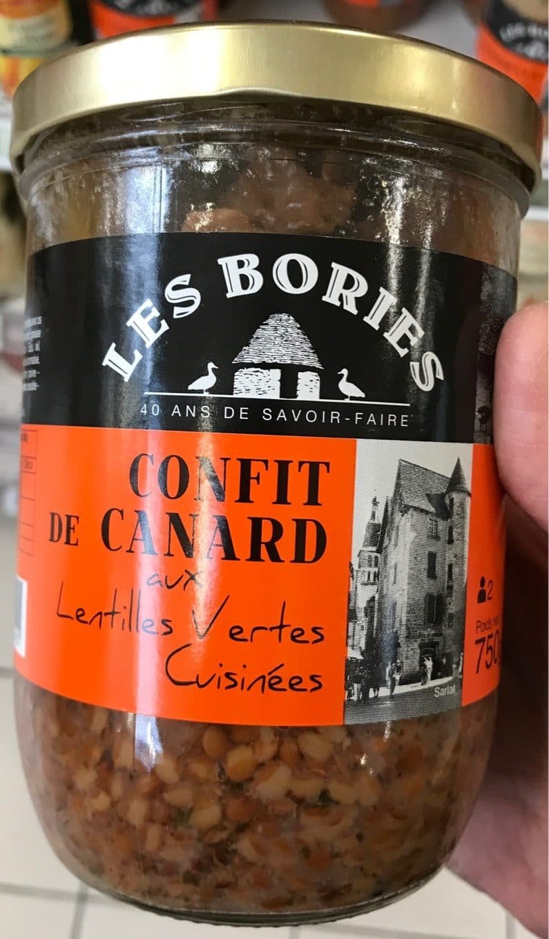 Les Bories Confit de canard packshot