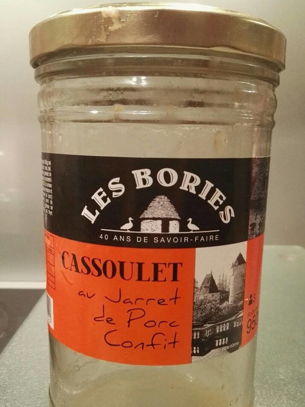 Les Bories Cassoulet au Jaret de Porc Confit packshot