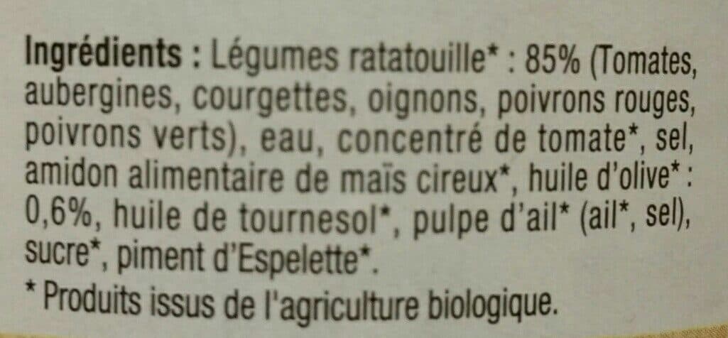 Les Bories Ratatouille packshot