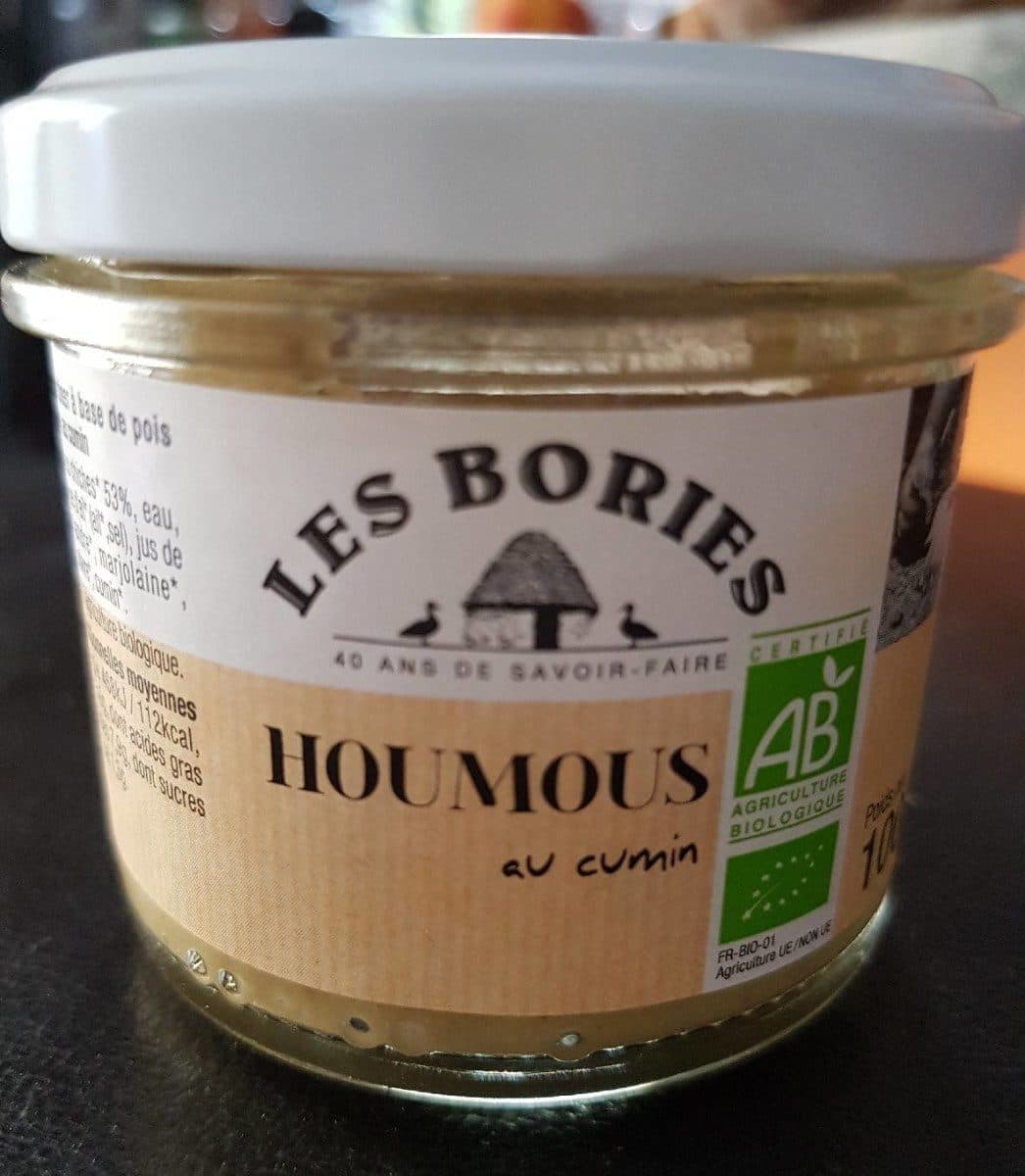 Les Bories Houmous au cumin packshot