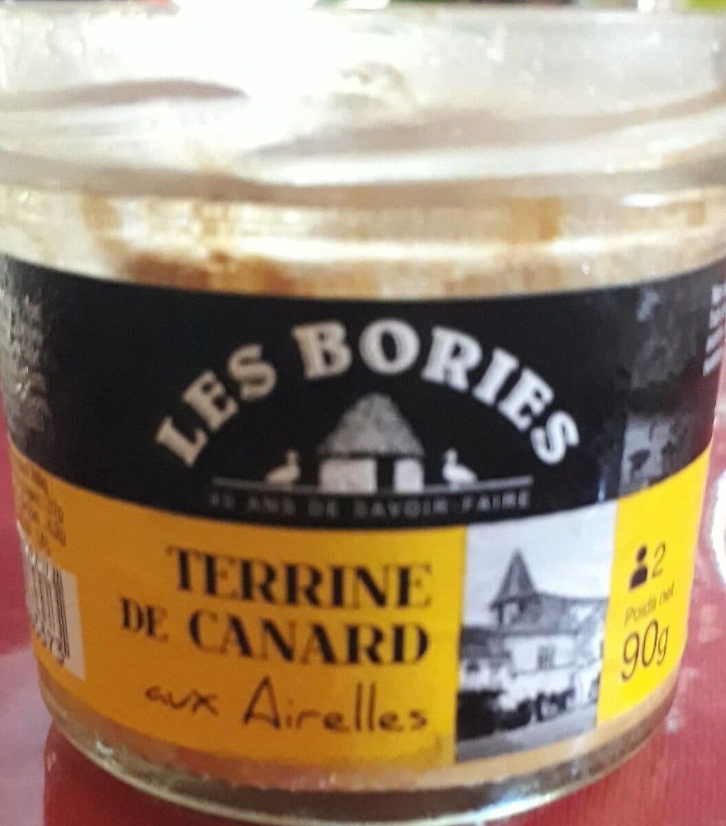 Les Bories Terrine de canard aux airelles packshot