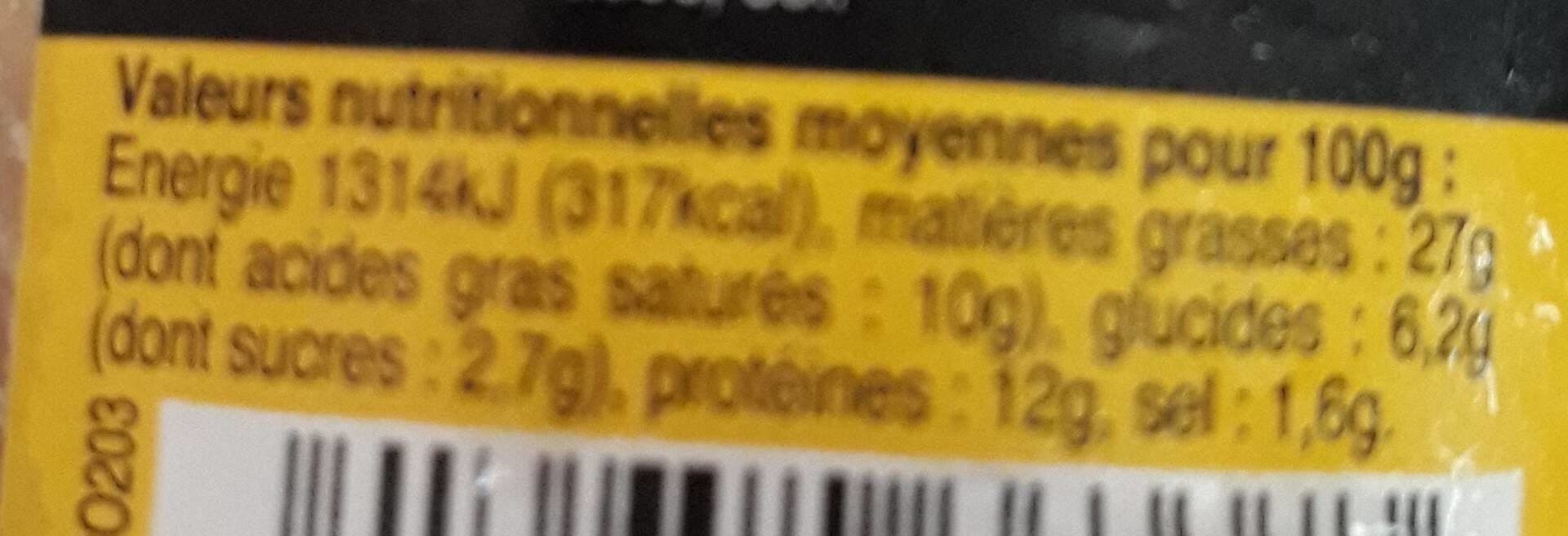 Les Bories Terrine de canard aux airelles packshot