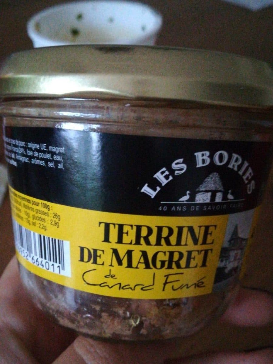 les bories Terrine de Canard packshot