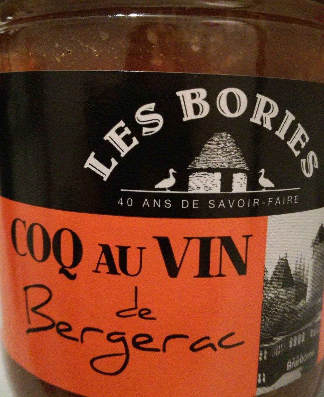 Les Bories Coq au vin de Bergerac packshot