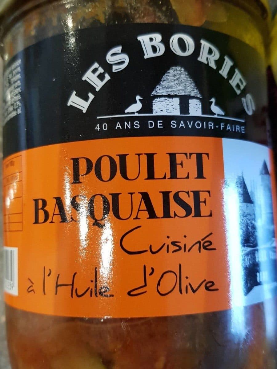 Les Bories Poulet basquaise packshot