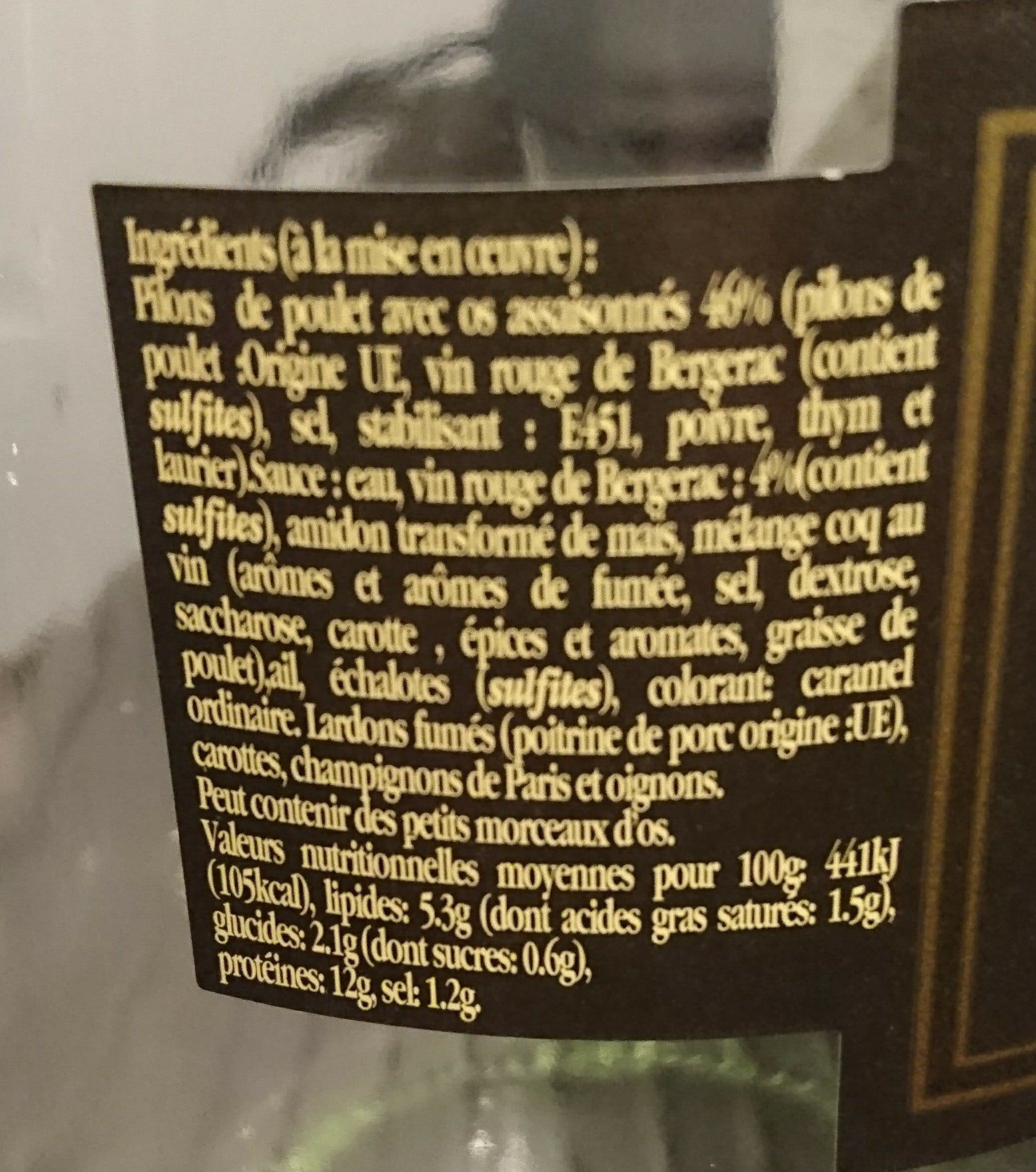 Amaury Coq au vin de Bergerac packshot