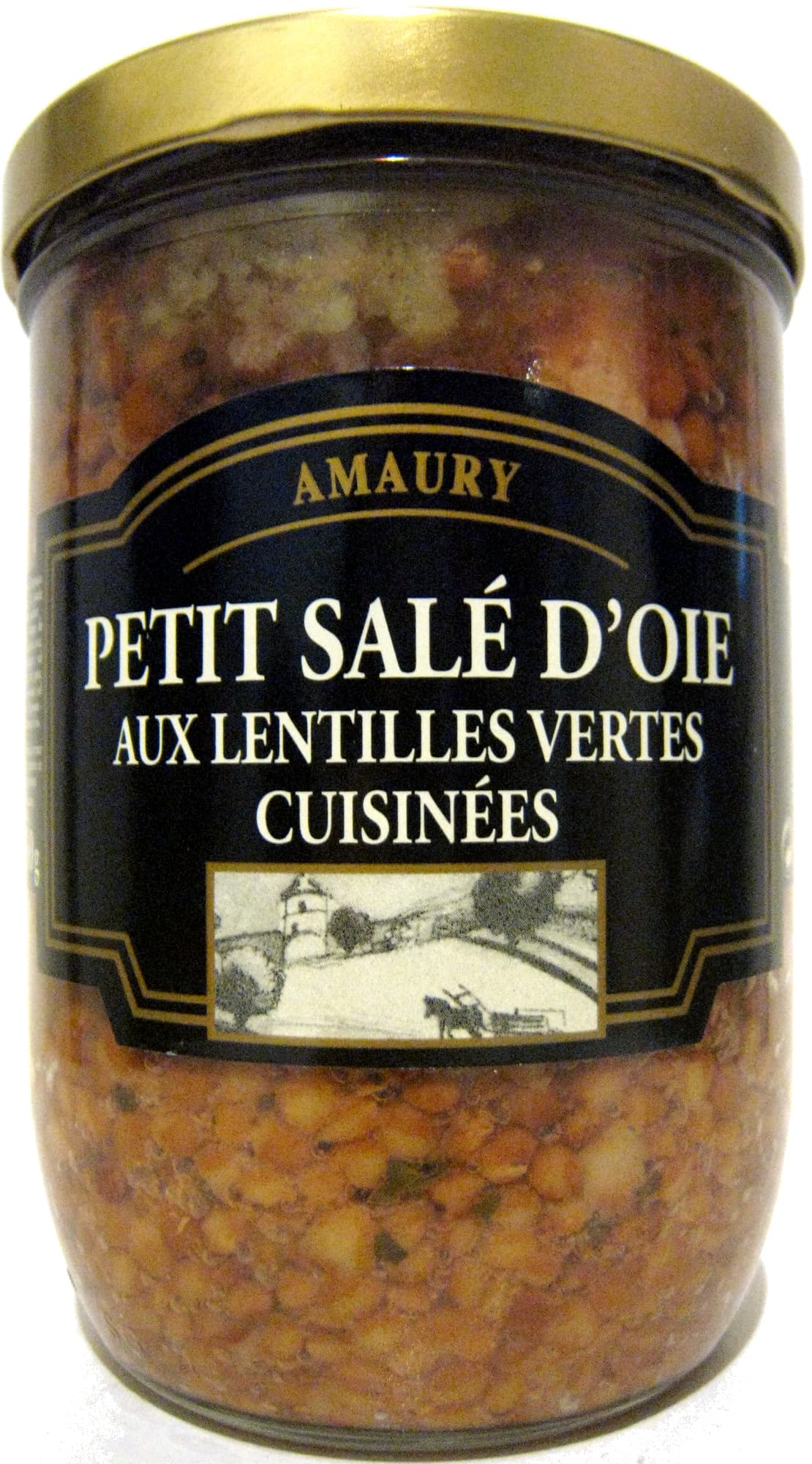 Amaury Petit Salé d'Oie Aux Lentilles Vertes Cuisinées packshot